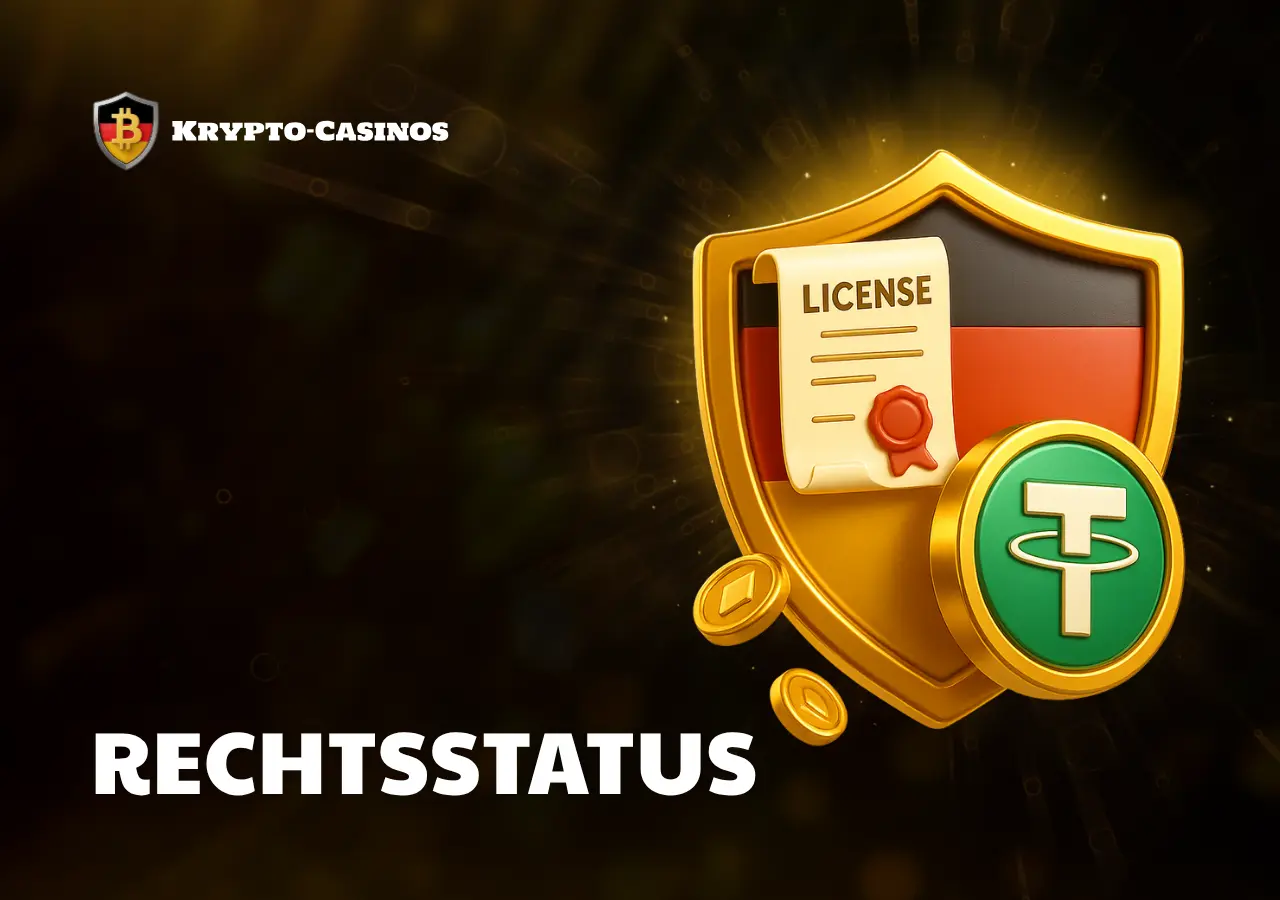 USDT Casino in Deutschland unterliegt klaren rechtlichen Regelungen