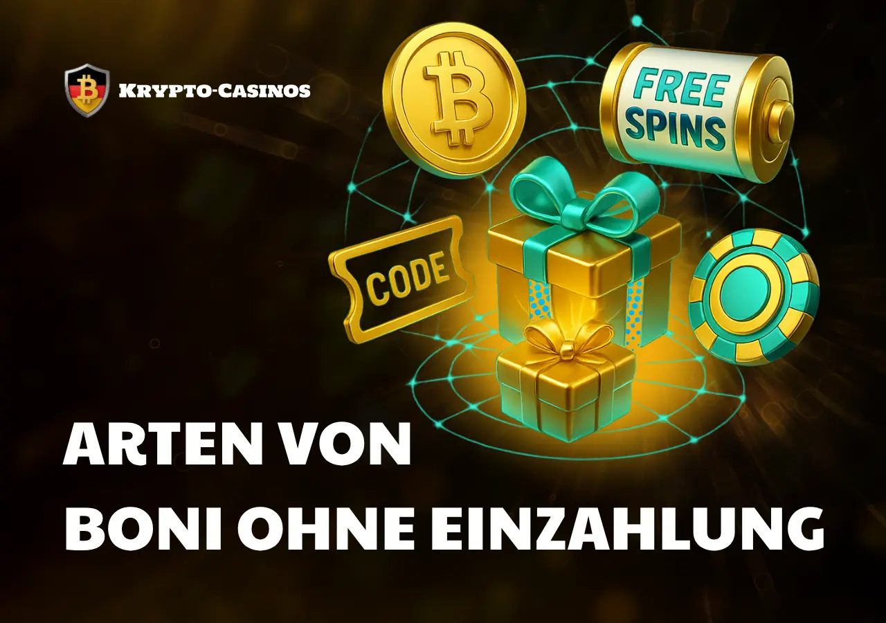 Crypto Casino bietet verschiedene Bonusarten