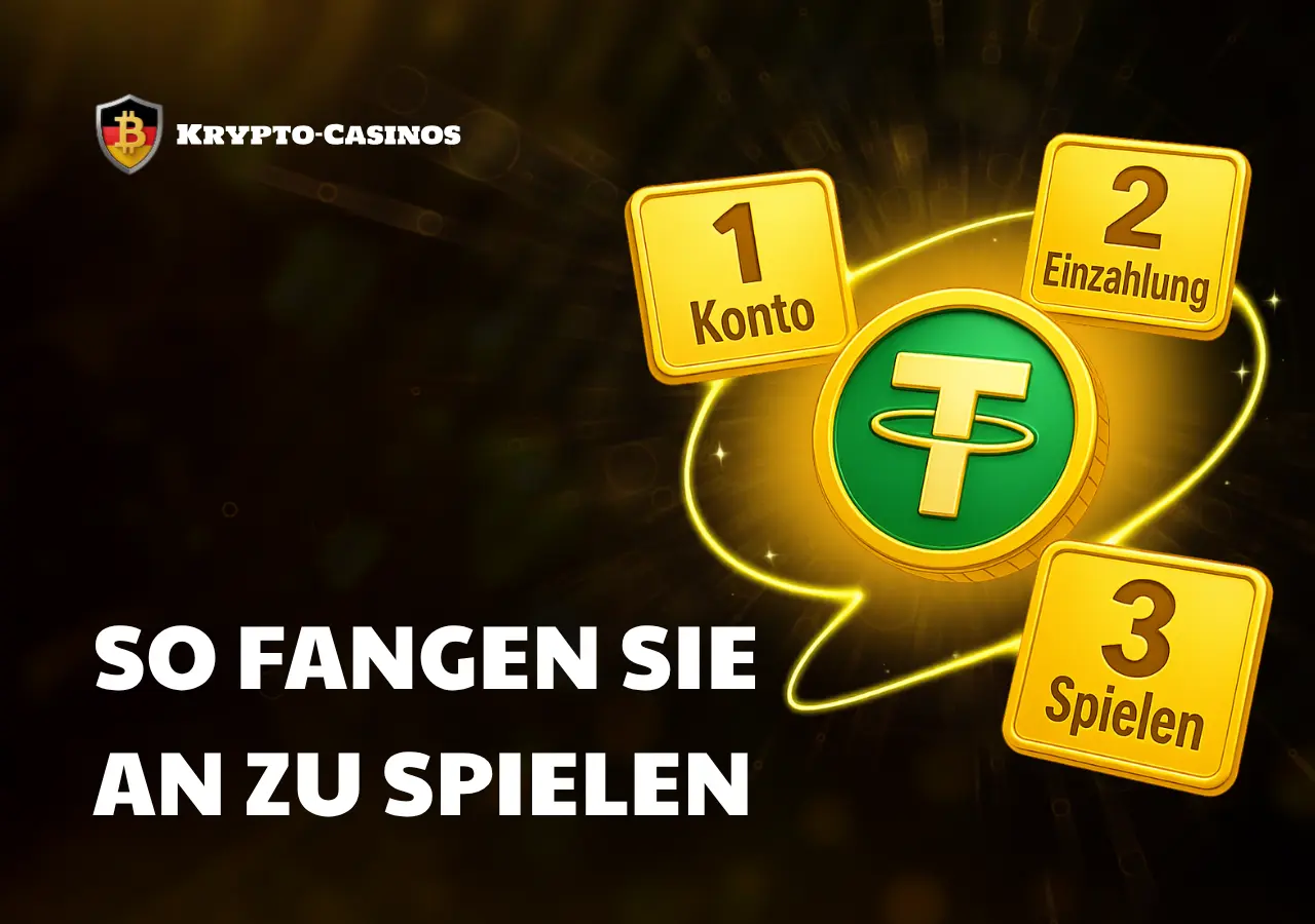 USDT Casino bietet einfachen Einstieg auch für neue Krypto Spieler