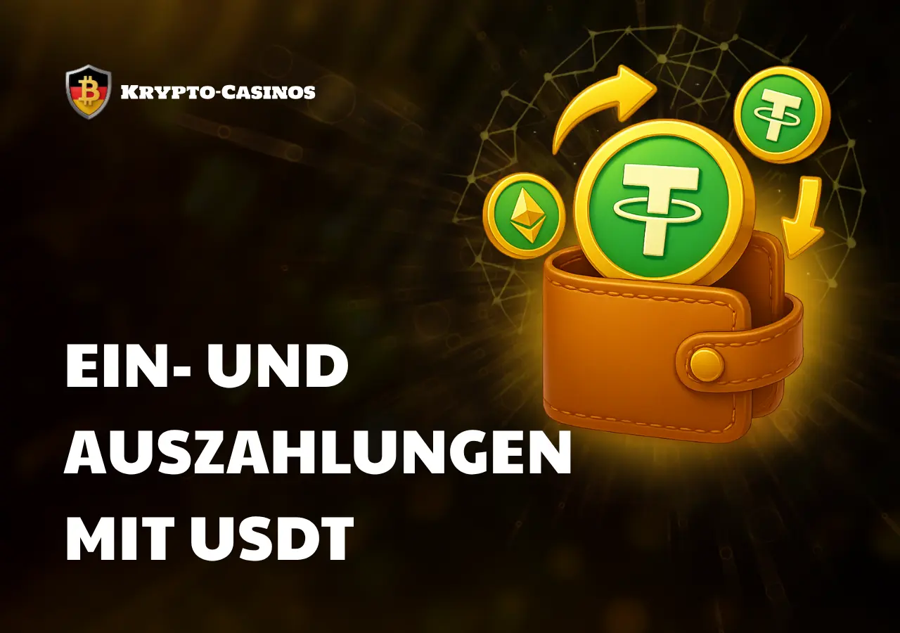 Tether Einzahlungen bieten Sicherheit und Stabilität im Online Glücksspiel