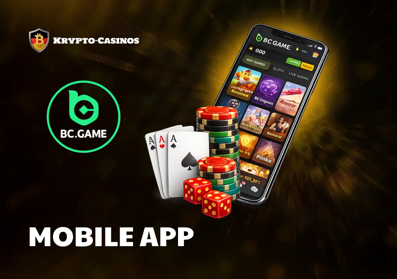 Mobile Krypto Casino für unterwegs