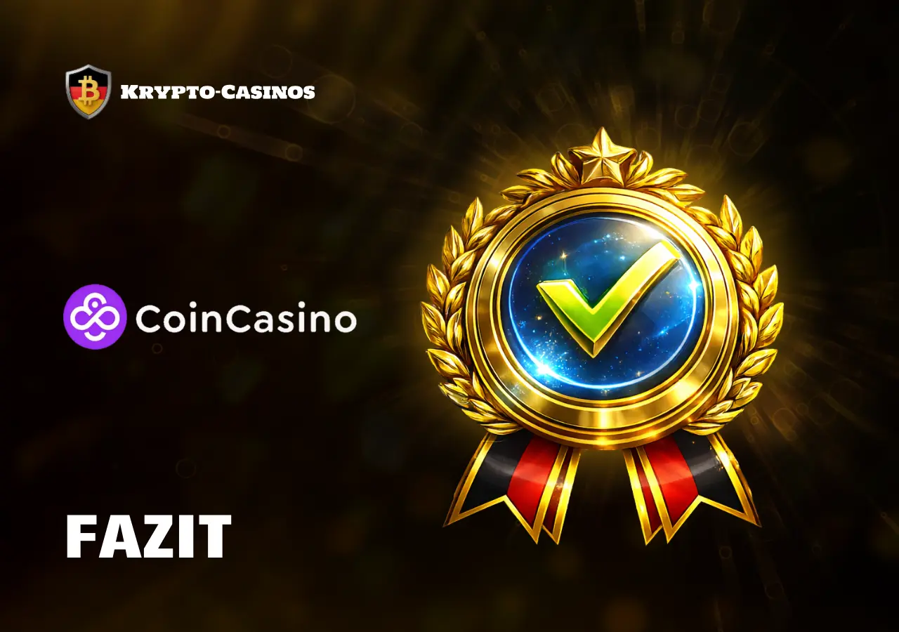 CoinCasino mit schneller Auszahlung