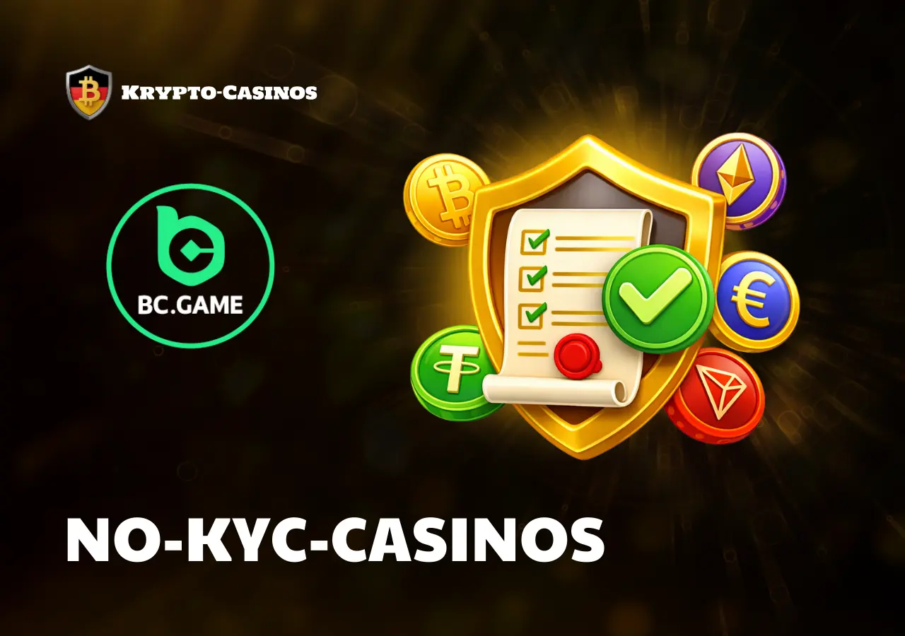 BC.Game Krypto Casino ohne Verifizierung