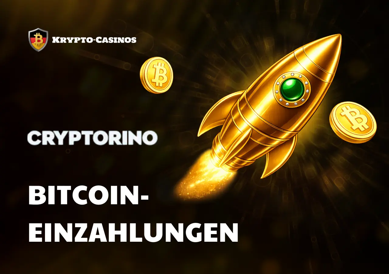 Cryptorino Bitcoin Einzahlung Ablauf