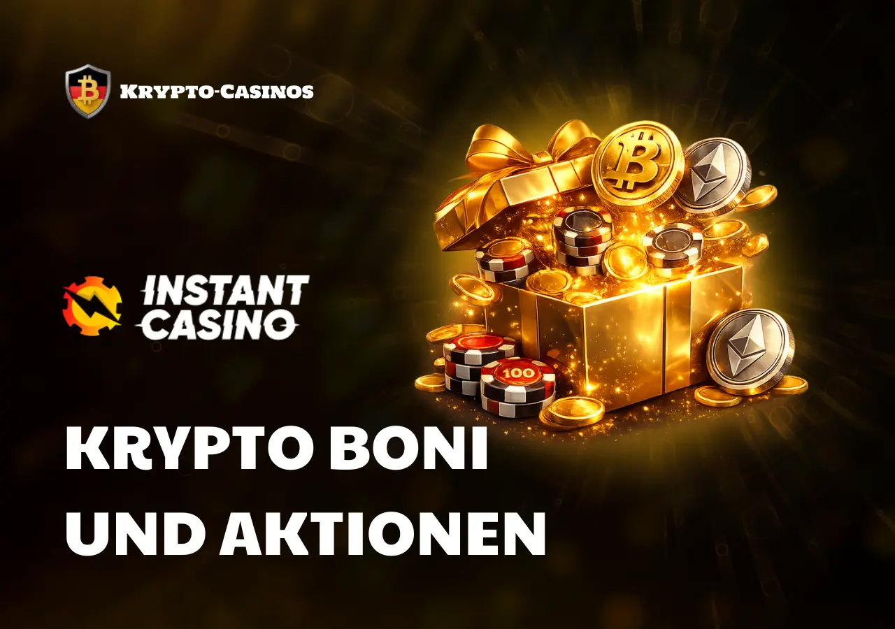Krypto Boni und Casino Aktionen