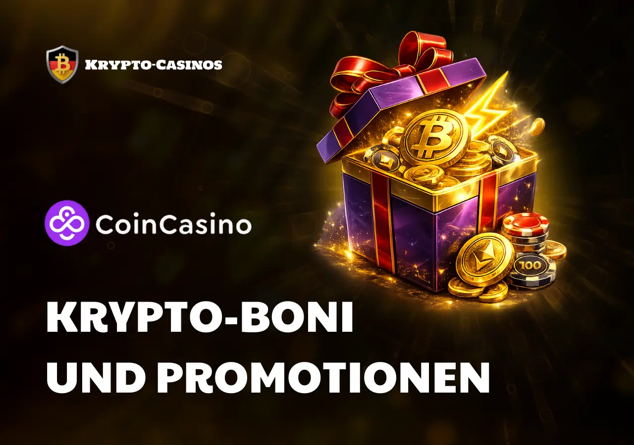 Großzügige Krypto Boni und Promotionen